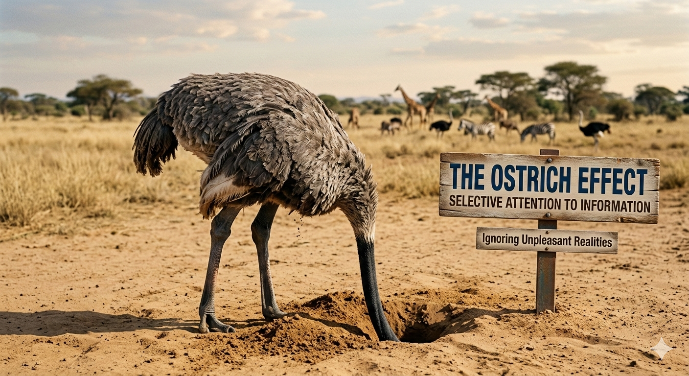 Head in the Sand: The Ostrich Effect